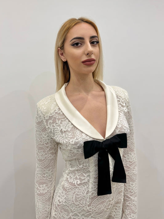 WHITE LACE JUMPSUITE