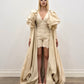 IVORY TAFFETA CAPE