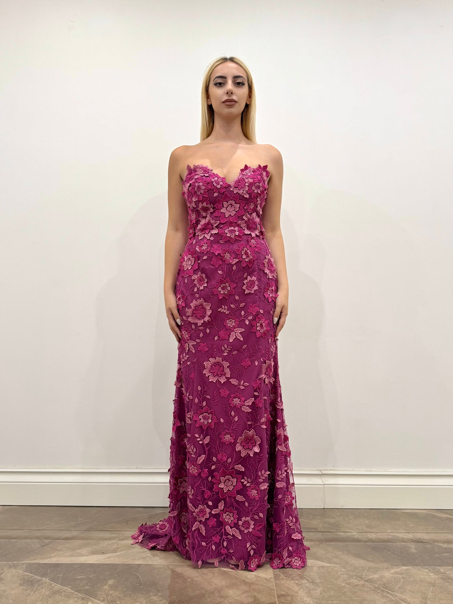 FLOWER LONG DRESS