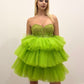 TULLE GREEN DRESS