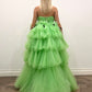 GREEN TULLE DRESS