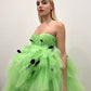 GREEN TULLE DRESS