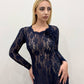 BLUE LACE DRESS