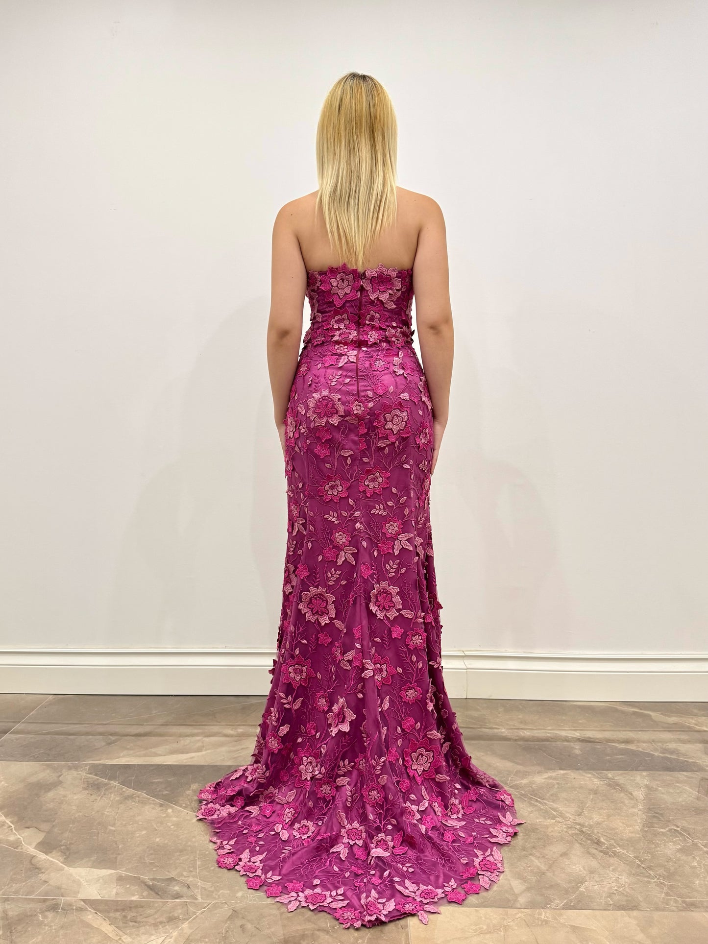 FLOWER LONG DRESS