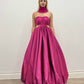 CUT OUT FUCSIA DRESS