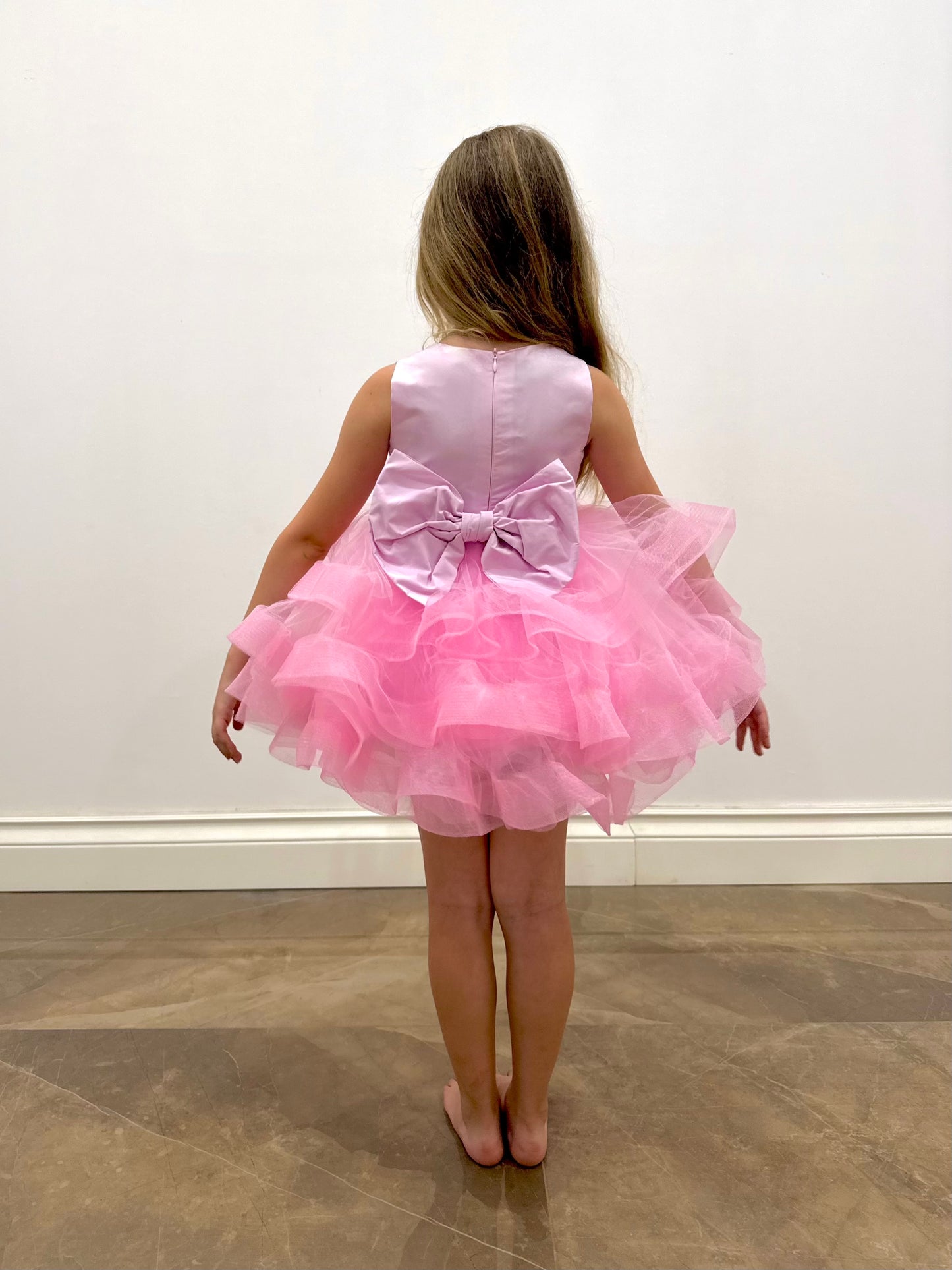 BABY PINK TULLE DRESS