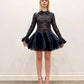 BLACK LACE DRESS
