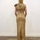 GOLDEN ROSE LONG DRESS