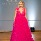 3D FLOWER TULLE DRESS