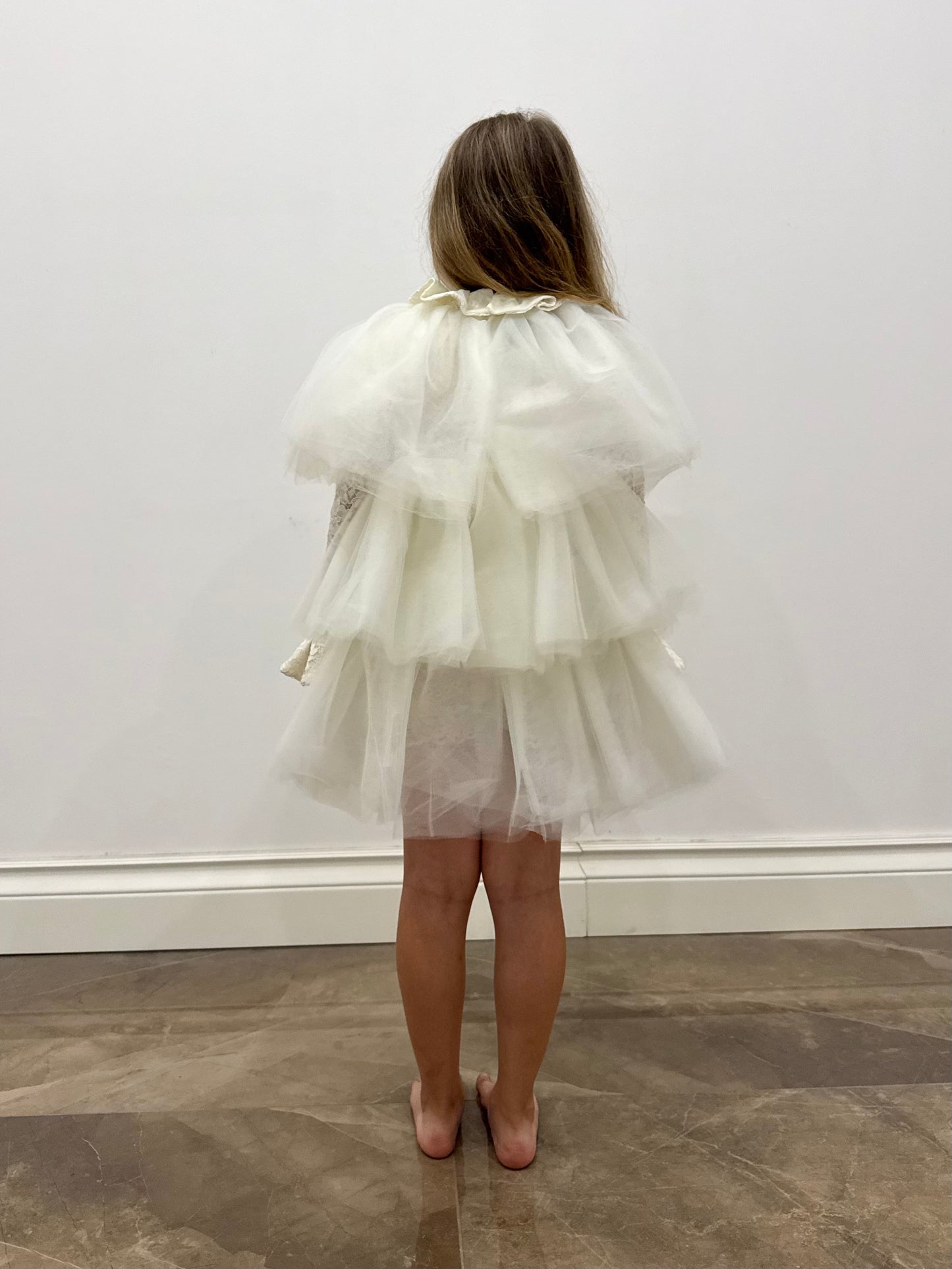 BABY TULLE CAPE