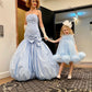 BABY BLUE TULLE DRESS