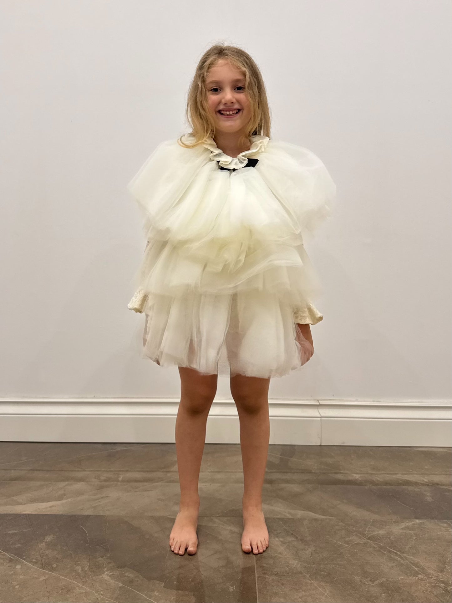 BABY TULLE CAPE