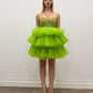 TULLE GREEN DRESS