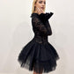 BLACK LACE DRESS