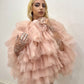 TULLE PINK CAPE